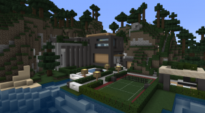 Herunterladen Modern Taiga House zum Minecraft 1.8